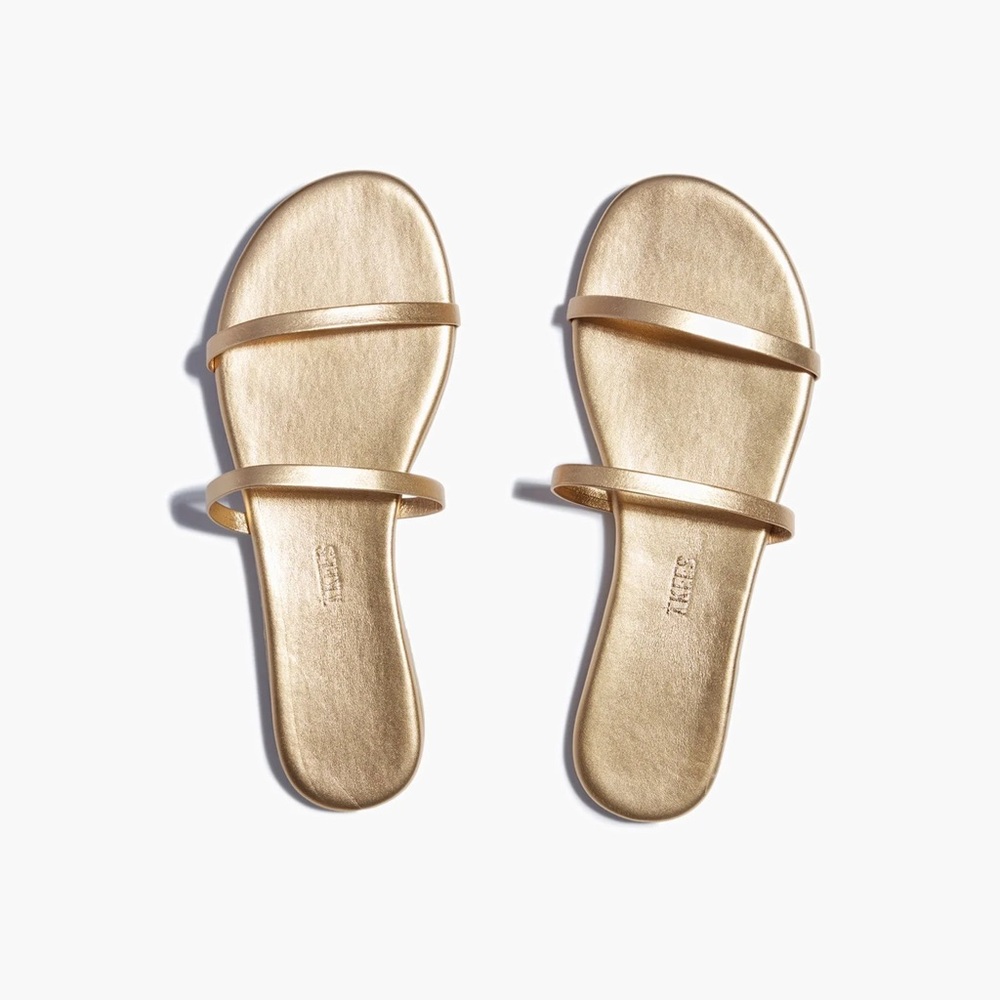 TKEES Gold Women's Sandals